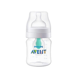 【自营】新安怡AVENT奶瓶PP婴儿仿母乳硅橡胶奶嘴宽口径125ml+