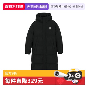 【自营】MLB 男女情侣连帽加厚时尚经典长款羽绒服外套3ADJB1846