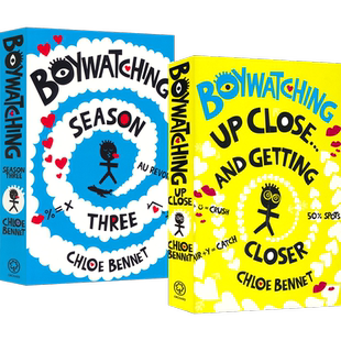 【自营】Boywatching Up Close Season Three 男孩观察团 校园成长故事 英文章节书 青少年课外读物 英文原版进口图书