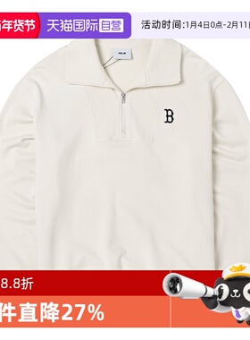 【自营】MLB男女新款运动服潮流时尚休闲针织卫衣套头衫3AMTB0944