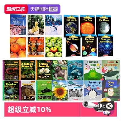 【自营】美国国家地理 四季更替 季节绘本 7册 科普绘本 英文原版 National Geographic Kids Picture the Seasons 学乐
