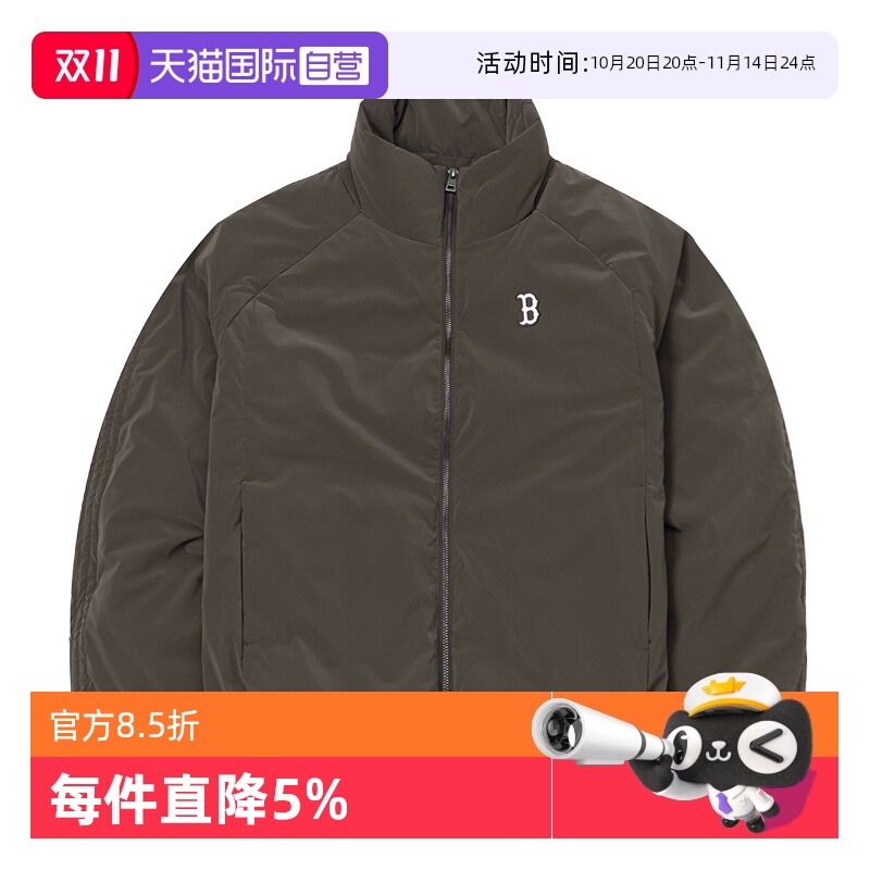 【自营】MLB羽绒服女装新款时尚休闲夹克保暖运动服户外防风外套