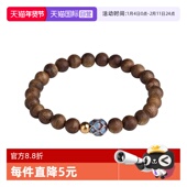 daisy 自营 beauty然奇楠沉香手串女双圈蓝莲花转运珠女新中式