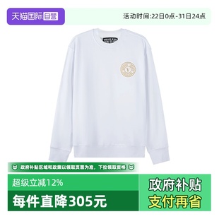 男士 VJC范思哲 棉质圆领长袖 卫衣运动衫 CF01T 74GAIT07 自营