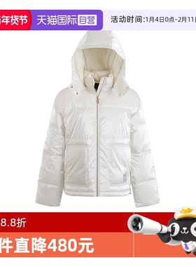 【自营】阿玛尼 AX 女士宽松版连帽棉服外套 6LYB25 YN3HZ长袖