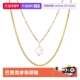 daisy 自营 beauty巴洛克珍珠项链女叠戴蛇骨链高级感锁骨链