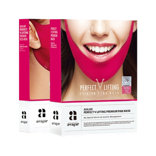 【自营】AVAJAR提拉V脸面膜5片/盒紧致轮廓挂耳式贴片面膜保湿