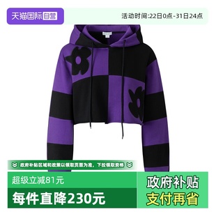 自营 棋盘格高腰针织卫衣 Petit 设计师合作款 网球穿搭 Bari