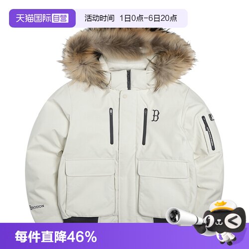 MLB羽绒服男女装新款简约休闲