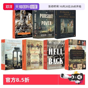 英文原版 欧洲发展历史小说 遗产 美国版 自营 现货 古典欧洲 history European 罗马帝国 企鹅欧洲史系列 诞生 7册
