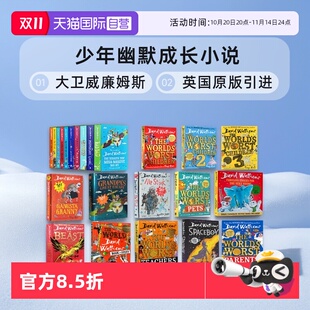 Dad 少年幽默成长进口小说 自营 英文原版 Bad 新版 大卫威廉姆斯 Walliams The 10册 David 现货 Stink臭臭先生 World