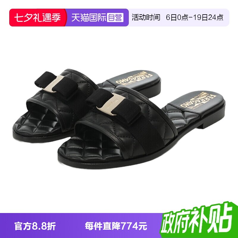 Ferragamo菲拉格慕平底拖鞋凉拖