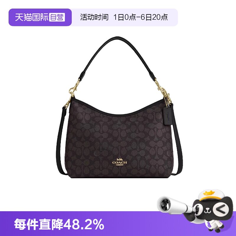 COACH/蔻驰女士流浪包拉链单肩包图片