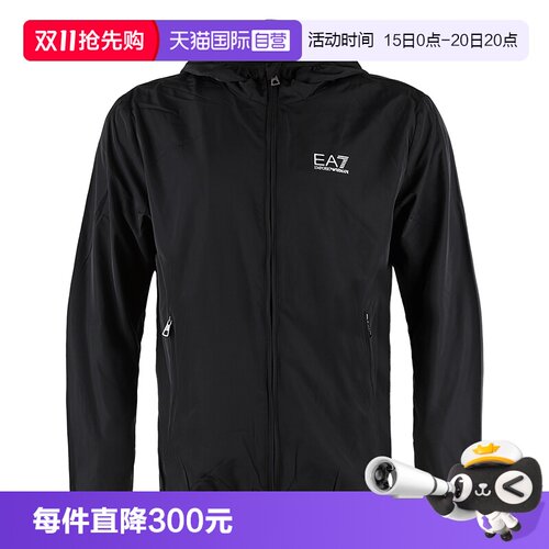 【自营】EMPORIO ARMANI/阿玛尼EA7男士连帽风衣外套8NPB22 PNGRZ