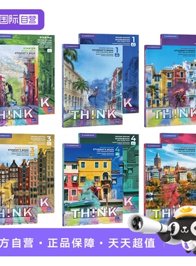 【自营】原版进口剑桥第二版Think Starter 1 2 3 4 5级别剑桥大学出版社初中英语教材KET/PET考级教辅配套中小学初高中英语拓展