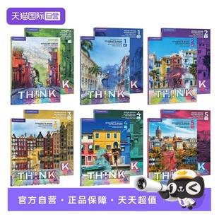 PET考级教辅配套中小学初高中英语拓展 社初中英语教材KET 自营 原版 进口剑桥第二版 Think 5级别剑桥大学出版 Starter