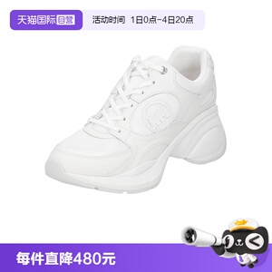 【自营】Michael Kors女士厚底系带运动休闲鞋小白鞋 43H3ZUFS2L