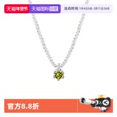 daisy 自营 beauty璀璨之心项链S925银满天星链镶锆锁骨链礼物