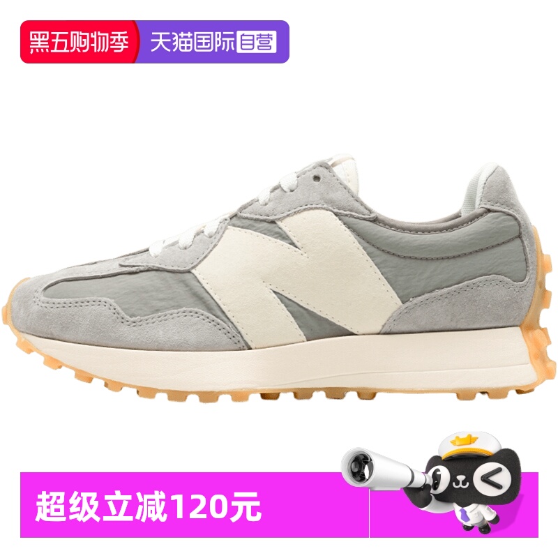 【自营】New Balance男鞋女鞋休闲鞋327系列复古运动鞋MS327KA1-D