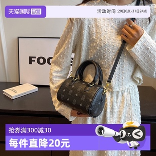JANE KLAIN潮流小熊波士頓包時尚 手提包女復古通勤斜挎包 自營