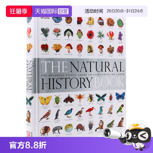 【自营】DK博物大百科 DK The Natural History Book 自然历史指南 动物植物环境地理科学科普画册 英文原版