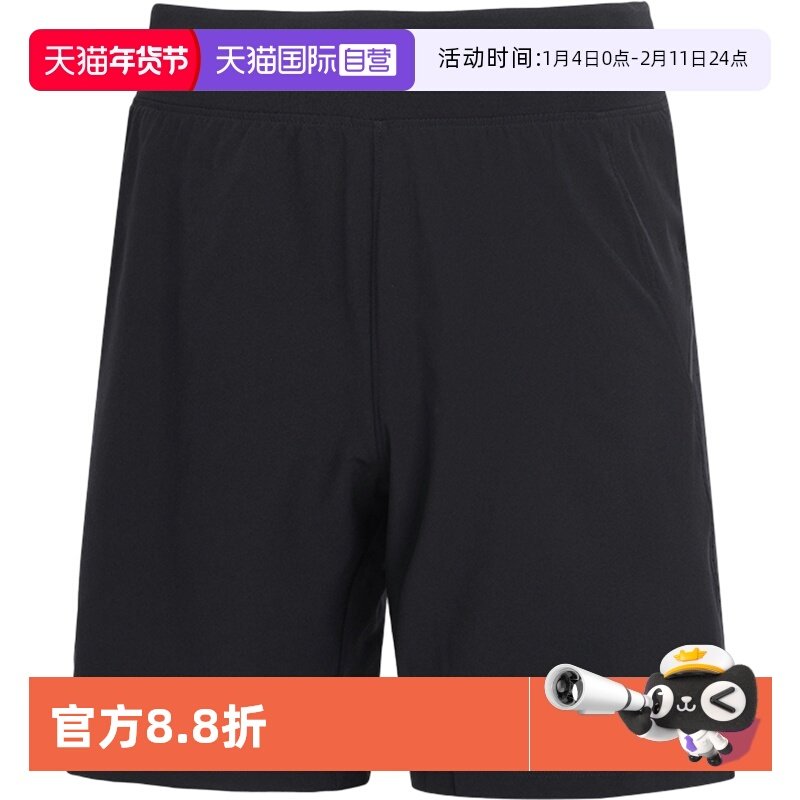 【自营】UA安德玛梭织短裤男子跑步服修身版型健身训练简约运动裤