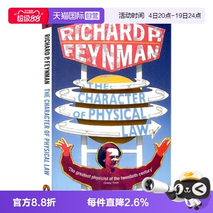 【自营】物理定律的本性 英文原版 The Character of Physical Law 物理系列 诺贝尔物理学奖得主费曼 Richard Feynman 演讲实录书
