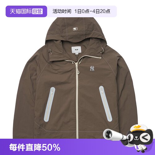 MLB夹克男女装新款连帽运动服