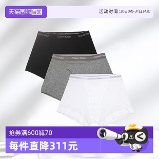 凱文克萊男士 NB4002A Calvin Klein 三條裝 自營 平角內(nèi)褲