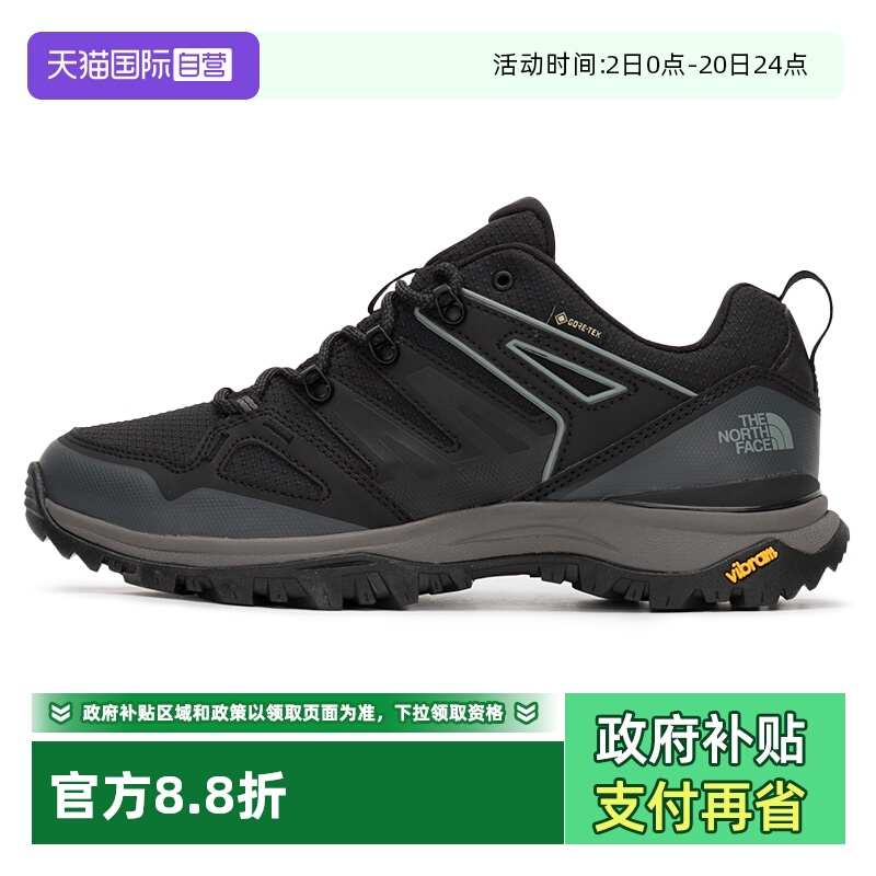 【自营】北面男TheNorthFace刺猬徒步鞋GORETEX防水抓地户外8AA9