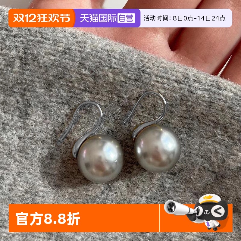 Idokawa高跟鞋施家珍珠耳环