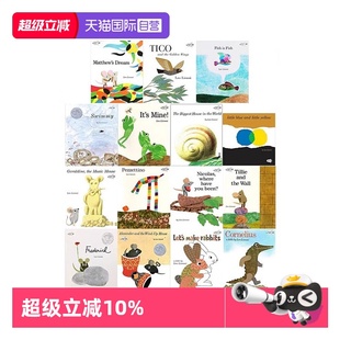 名家大师 田鼠阿佛一寸虫 Frederick 自营 英文原版 鱼就是鱼 Lionni李欧李奥尼 Leo 小黑鱼 凯迪克奖绘本 Swimmy fish