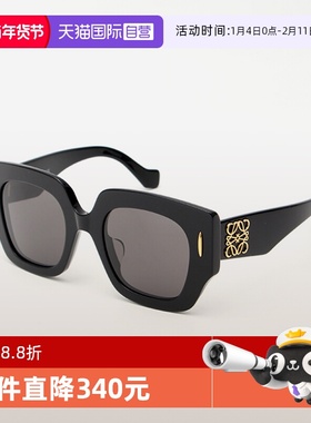 【自营】LOEWE罗意威墨镜女潮流复古板材徽标太阳镜LW40129U眼镜