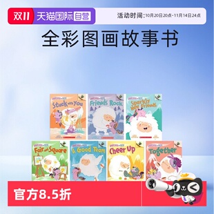 Scholastic 自营 雪人与独角兽 Acorn 桥梁章节书 And 橡树系列 Unicorn 全彩图画故事书 Yeti 学乐大树姐妹篇 6册