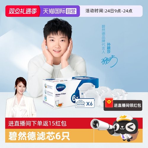 BRITA滤芯净水壶德国进口