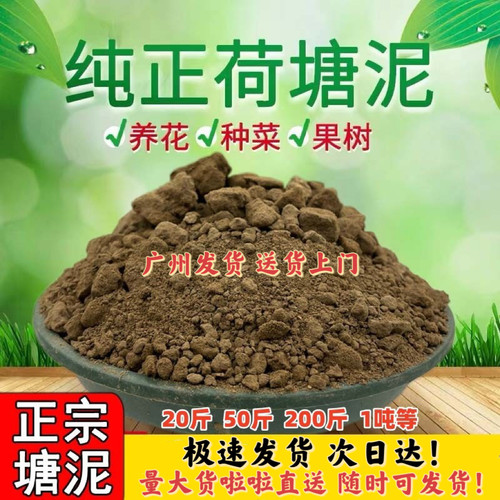 天然塘泥种植土有机通用营养土