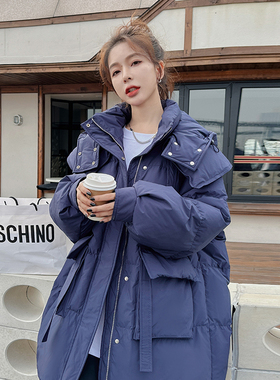 主推现货爆款！已有买家秀！90白鸭绒中长款羽绒服2237P358控498