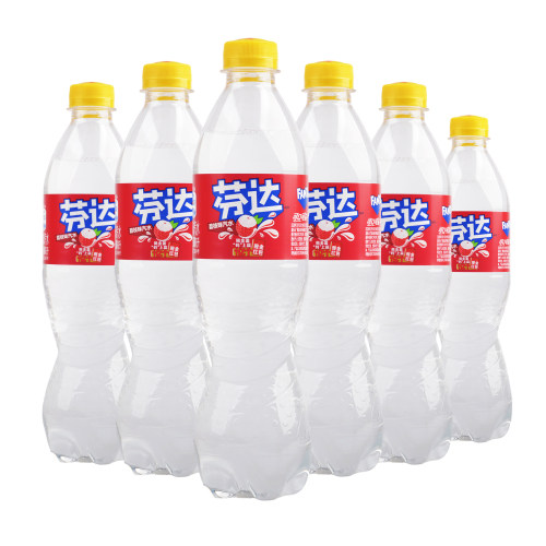 新品上市FANTA芬达荔枝汽水500ml