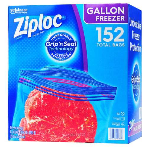 Ziploc密保诺密封袋密实袋食品袋零食保鲜袋储存收纳拉链双链冷冻 - 封面