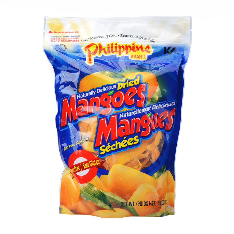 临期清仓菲律宾Philippine厚切芒果干果脯蜜饯办公休闲零食850g