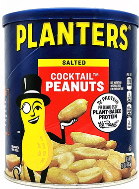 美国进口PLANTERS绅士牌果仁盐焗坚果鸡尾花生混合坚果Mixed nuts
