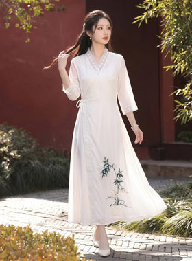 2026年夏季新款中国风茶服交领