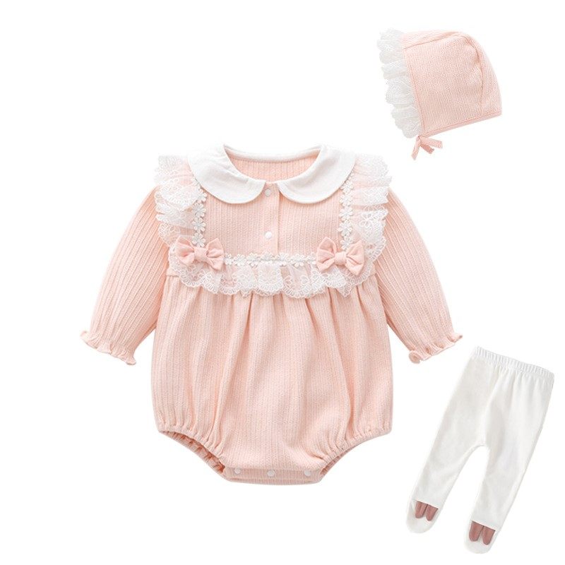 婴儿满月衣服春秋装新生女宝宝百天洋气超萌公主长袖哈衣爬服春季,童装/婴儿装/亲子装,连身衣/爬服/哈衣,淘宝优惠券,粉丝福利购,淘宝优惠卷