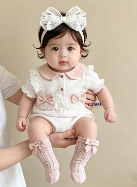 婴儿包屁衣薄款宝宝百天衣服夏款