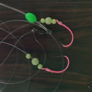 夜光白果子串钩船钓黄三钓组防缠绕信号放大型中通黄鱼黄姑鱼线组