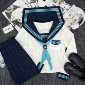 樱奈家海月姬关西襟拉链款 水手服日系原创JK制服学院风百褶裙套装