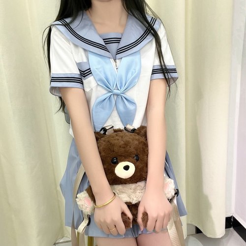 日系学院风云冷中水手服套装