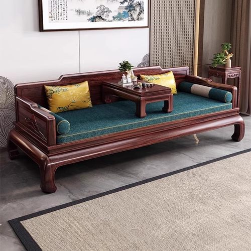 新中式全实木罗汉床家用客厅