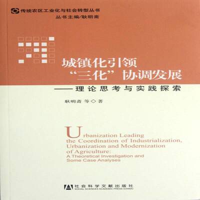 城镇化“三化”协调发展:理论思考与实践探索:a theoretical investigation and some case analyses耿明斋等经济书籍