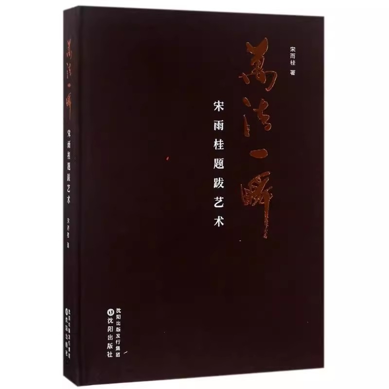 正版包邮 万法一瞬 宋雨桂题跋艺术 宋雨桂题跋画集 宋雨桂绘画作品集花鸟山水树木奇石印鉴选宋雨桂年表书法理论书籍